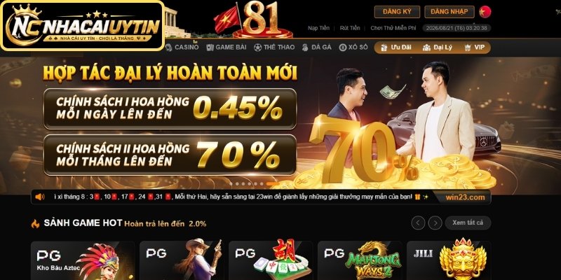 Điểm nhấn vượt trội chỉ có tại nhà cái uy tín 23WIN