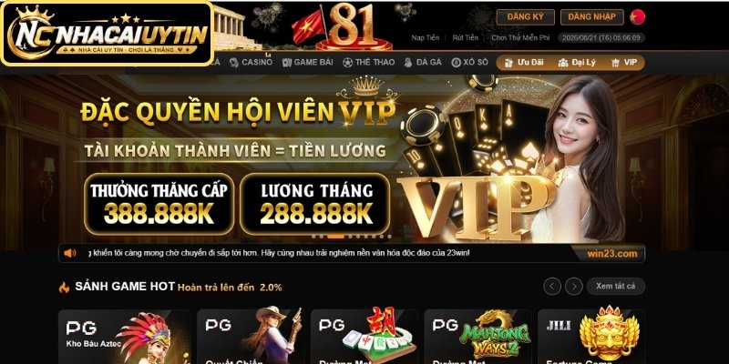 Sức hấp dẫn khi thực hiện đăng ký 23WIN