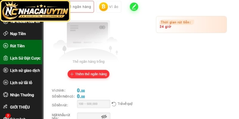 Điều kiện cơ bản để xét duyệt lệnh rút tiền nhà cái