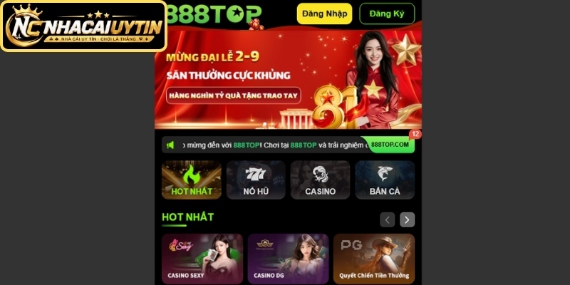 Tổng quan vài nét chính về nhà cái uy tín 888TOP